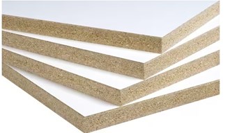 3/4 in. x 4 ft. x 8 ft. Melamine White Particleboard Panel